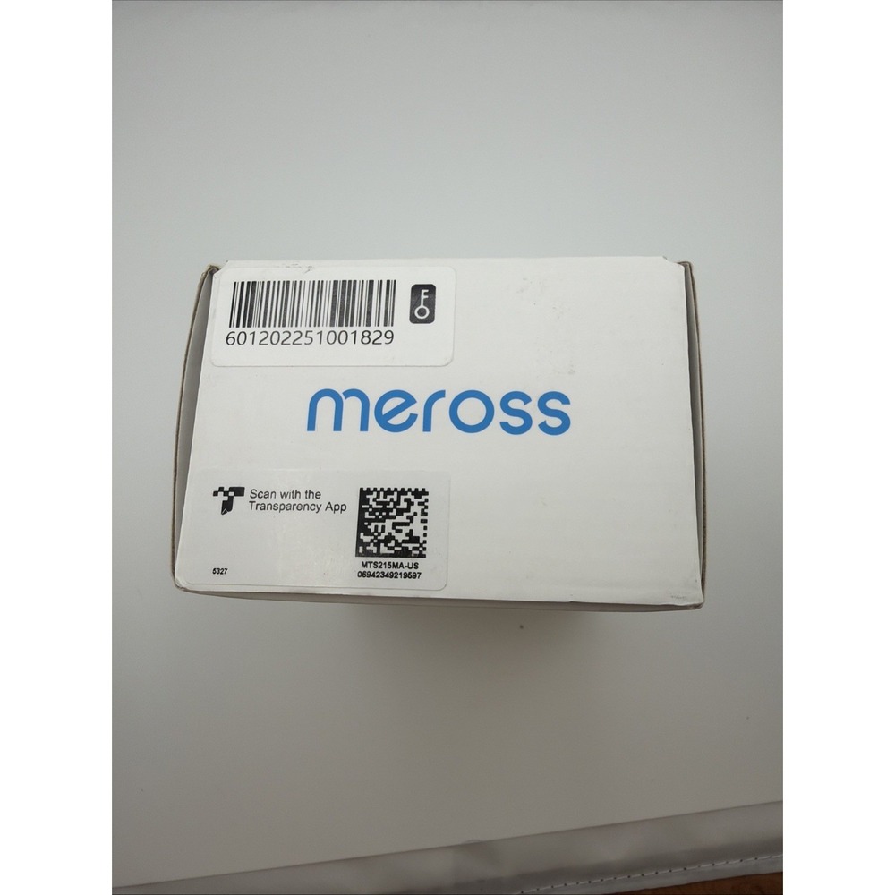 Meross Smart Wi-Fi Thermostat‎ MTS215 Thermometer Matter Heat Only